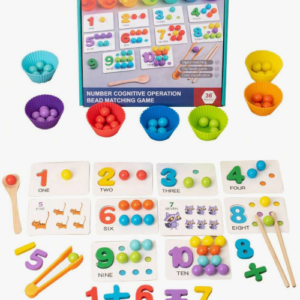 JUEGO DE MATEMATICAS MONTESSORI INGLÉS