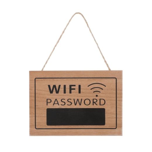 Letrero Pizarra Wifi Letrero Decorativo