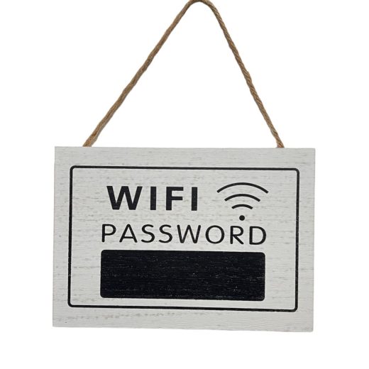 Letrero Pizarra Wifi Letrero Decorativo